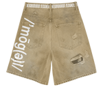 PATCHWORK SHORTS