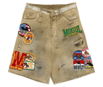 PATCHWORK SHORTS
