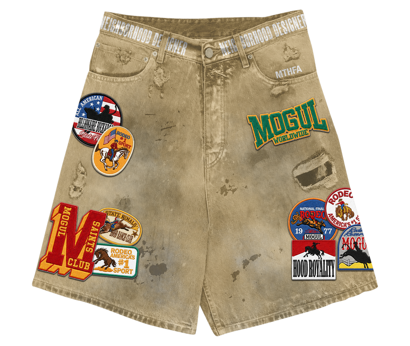 PATCHWORK SHORTS