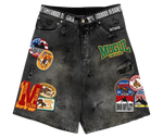 PATCHWORK SHORTS